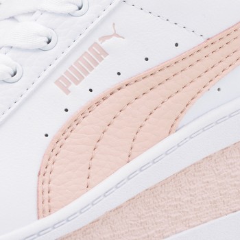 Puma - Baskets en Cuir Mayze blanc/rose - 04 -4849381