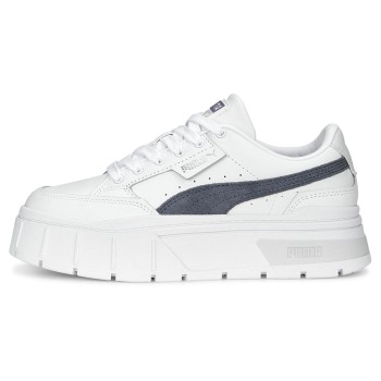 Puma - Baskets en Cuir Mayze Stack blanches - 04 -4849369