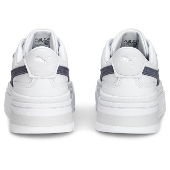 Puma - Baskets en Cuir Mayze Stack blanches - 04 -4849369