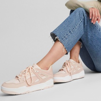 Puma - Baskets en Cuir Slipstream Slptm Prm roses - 04 -4656296