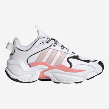 Adidas - Baskets Magmur Runner W blanc/gris/rose - 04 -3374129