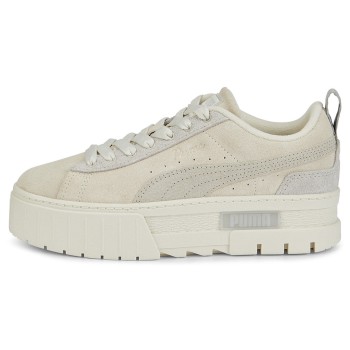 Puma - Baskets en Velours de Cuir Mayze grises - 04 -4978432