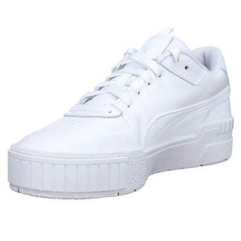 Puma - Baskets en Cuir Cali Sport blanches - 04 -3950987