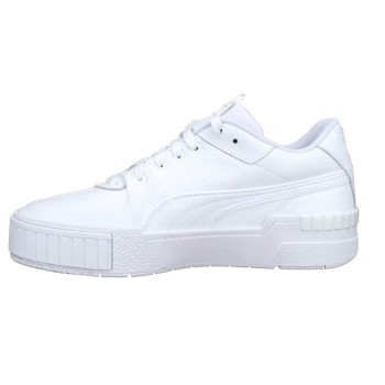 Puma - Baskets en Cuir Cali Sport blanches - 04 -3950987