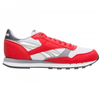 Reebok - Baskets en Cuir Cl Leather Rsp rouge/gris/blanc - 04 -3658130