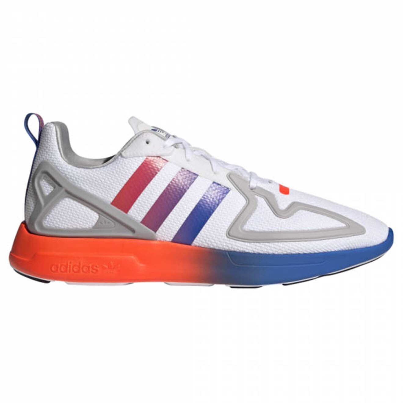 Adidas - Baskets Zx 2K Flux blanc/bleu/orange - 04 -3650222