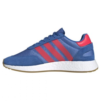 Adidas - Baskets en Velours de Cuir & Mesh I-5923 bleu/rouge - 04 -3498881