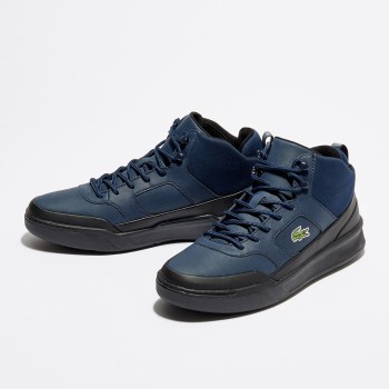 Lacoste - Baskets Explorateur Spt Mid 417 2 Q4 bleu marine/noir - 04 -2476973