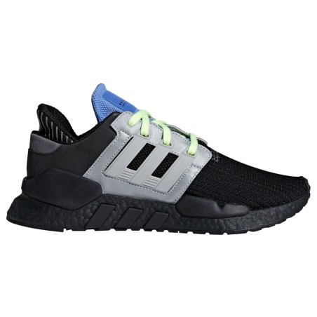 Adidas - Baskets en Cuir & Mesh Eqt Sup 91/18 noir/gris/bleu - 04 -3214889