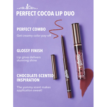 SHEGLAM Cocoa Kiss Duo lèvres - Hot Fudge - 11638348