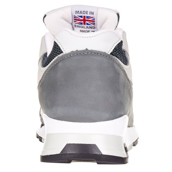 New Balance - Baskets lifestyle en Velours de Cuir & Mesh M1991 D made in UK gris/blanc - 04 -2615516