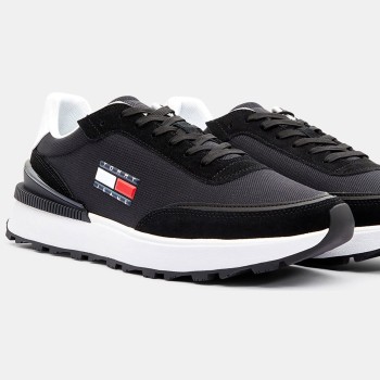 Tommy Jeans - Baskets running Technical noires - 04 -4984603