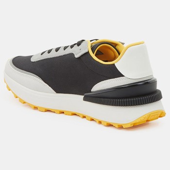 Tommy Jeans - Baskets running Technical noir/jaune - 04 -4984504