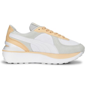 Puma - Baskets Cruise Rider Nu Pas blanc/gris/orange - 04 -4978459