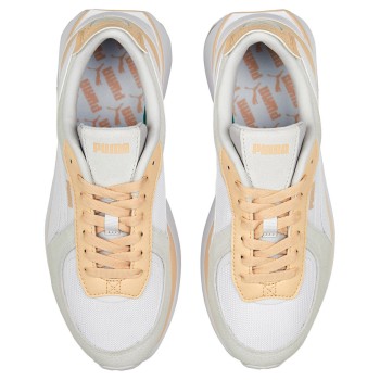 Puma - Baskets Cruise Rider Nu Pas blanc/gris/orange - 04 -4978459