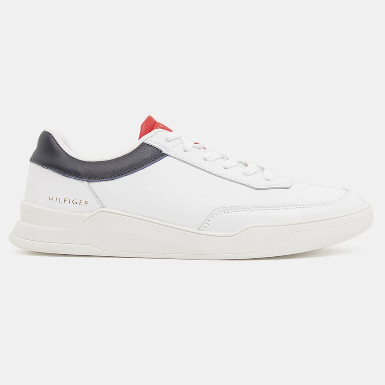 Tommy Hilfiger - Baskets en Cuir Elevated Cupsole blanches - 04 -4785778