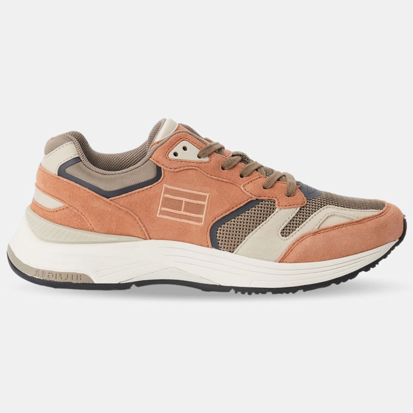 Tommy Hilfiger - Baskets running en Cuir & Mesh Modern Prep orange - 04 -4785760