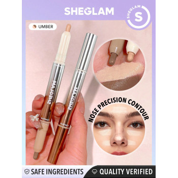 SHEGLAM Stylo contour et highlight pour le nez 2 en 2 Fine Line-Umber - 30529270