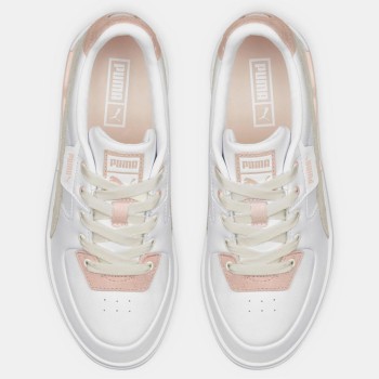 Puma - Baskets en Cuir Cali Dream blanc/rose - 04 -4781044