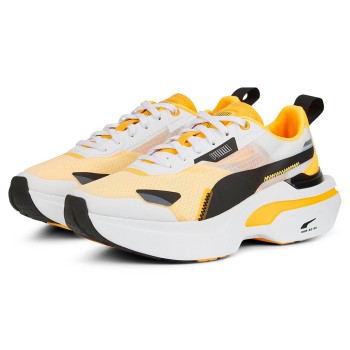 Puma - Baskets Kosmo Rider blanc/jaune/noir - 04 -4781023