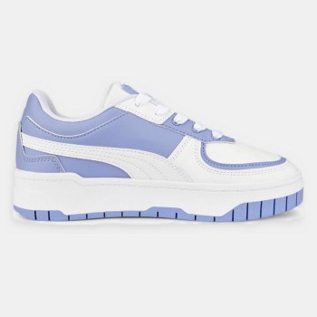 Puma - Baskets en Cuir Cali Dream Tweak Dissi blanc/violet - 04 -4419668