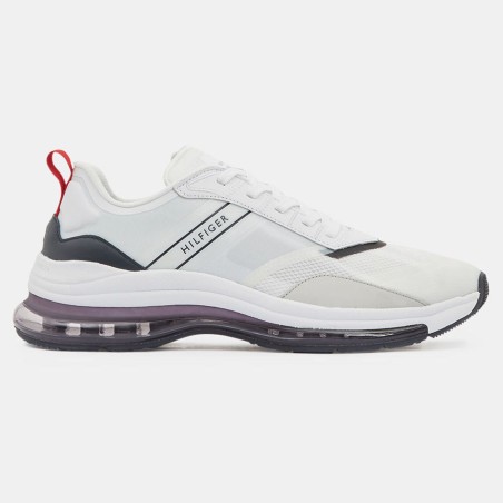 Tommy Hilfiger - Baskets air runner mix blanches - 04 -4100198