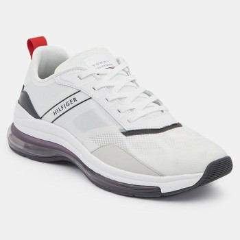 Tommy Hilfiger - Baskets air runner mix blanches - 04 -4100198