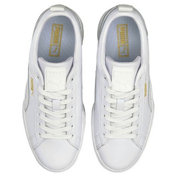 Puma - Baskets en Cuir Mayze Classic blanches - 04 -3951278