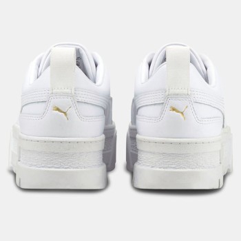 Puma - Baskets en Cuir Mayze Classic blanches - 04 -3951278