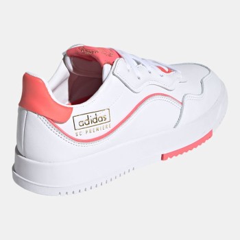 Adidas - Baskets en Cuir Sc Premiere blanc/rose - 04 -3883913