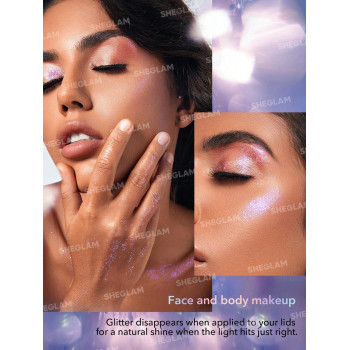 SHEGLAM Glitter Wizard Invisible Jelly Shadow Gel Scintillant Ombre À Paupières Magique, Brillance Sans Tache, Pas Graisseux, Facile À Porter, Ombre À Paupières Crème Douce Et Lisse - 2961003