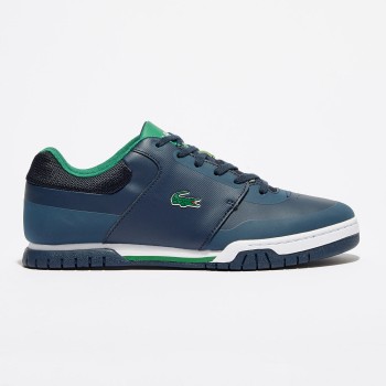 Lacoste - Baskets Indiana Evo 317 1 bleu marine/vert - 04 -2476997