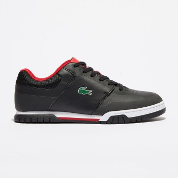 Lacoste - Baskets Indiana Evo 317 1 noir/rouge - 04 -2476994