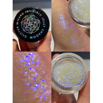 SHEGLAM Glitter Wizard Invisible Jelly Shadow Gel Scintillant Ombre À Paupières Magique, Brillance Sans Tache, Pas Graisseux, Facile À Porter, Ombre À Paupières Crème Douce Et Lisse - 2961003