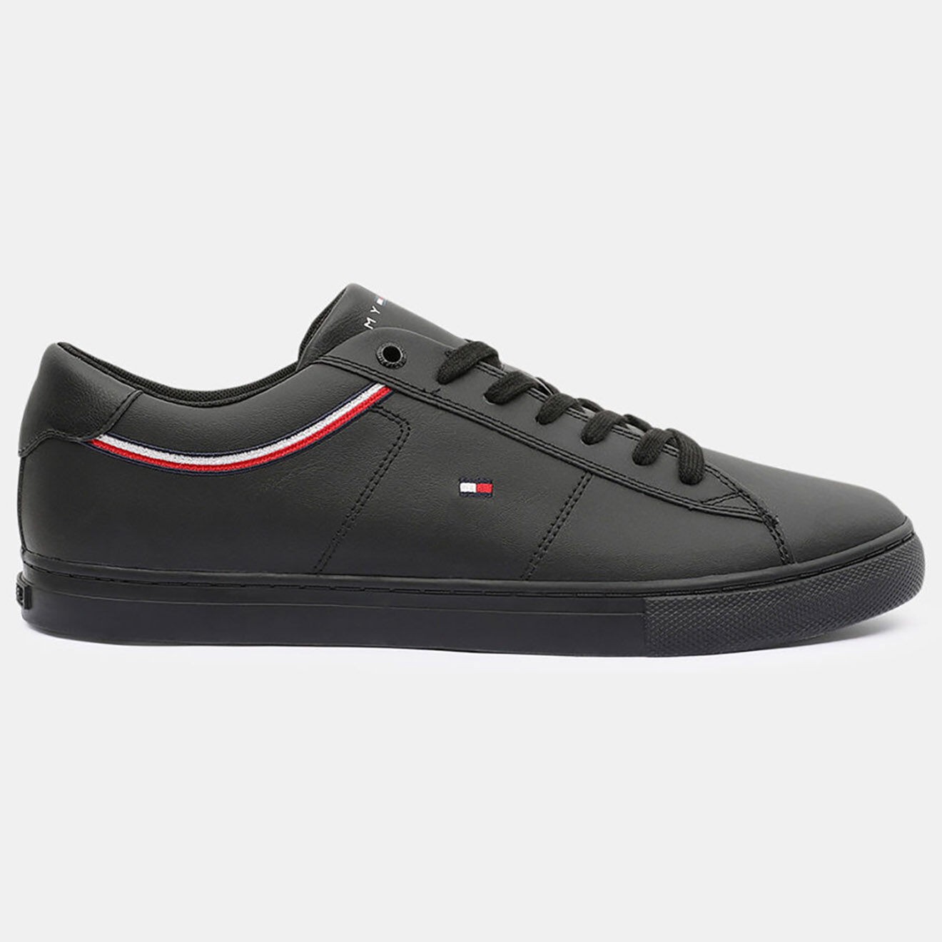 Tommy Hilfiger - Baskets en Cuir Essential noires - 04 -4984606