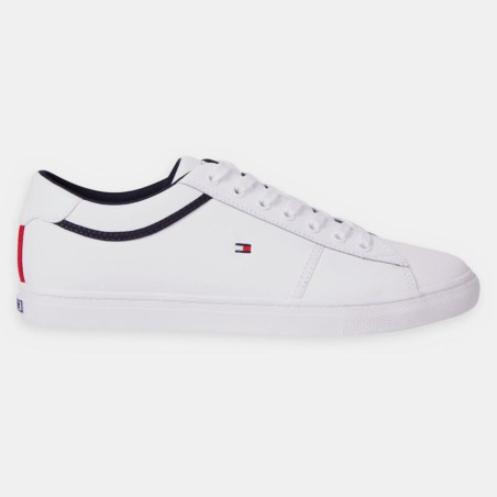 Tommy Hilfiger - Baskets en Cuir Iconic Vulc blanches - 04 -4785724