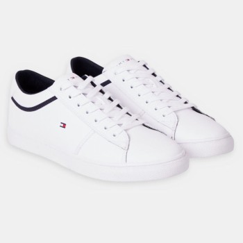 Tommy Hilfiger - Baskets en Cuir Iconic Vulc blanches - 04 -4785724