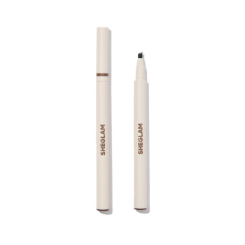 SHEGLAM Crayon À Sourcils Liquide Feather Better - Brun Foncé, Stylo À Sourcils Durable À L'épreuve Des Bavures Et À L'épreuve De L'eau Pour Des Sourcils Naturellement Plus Complets - 2641164