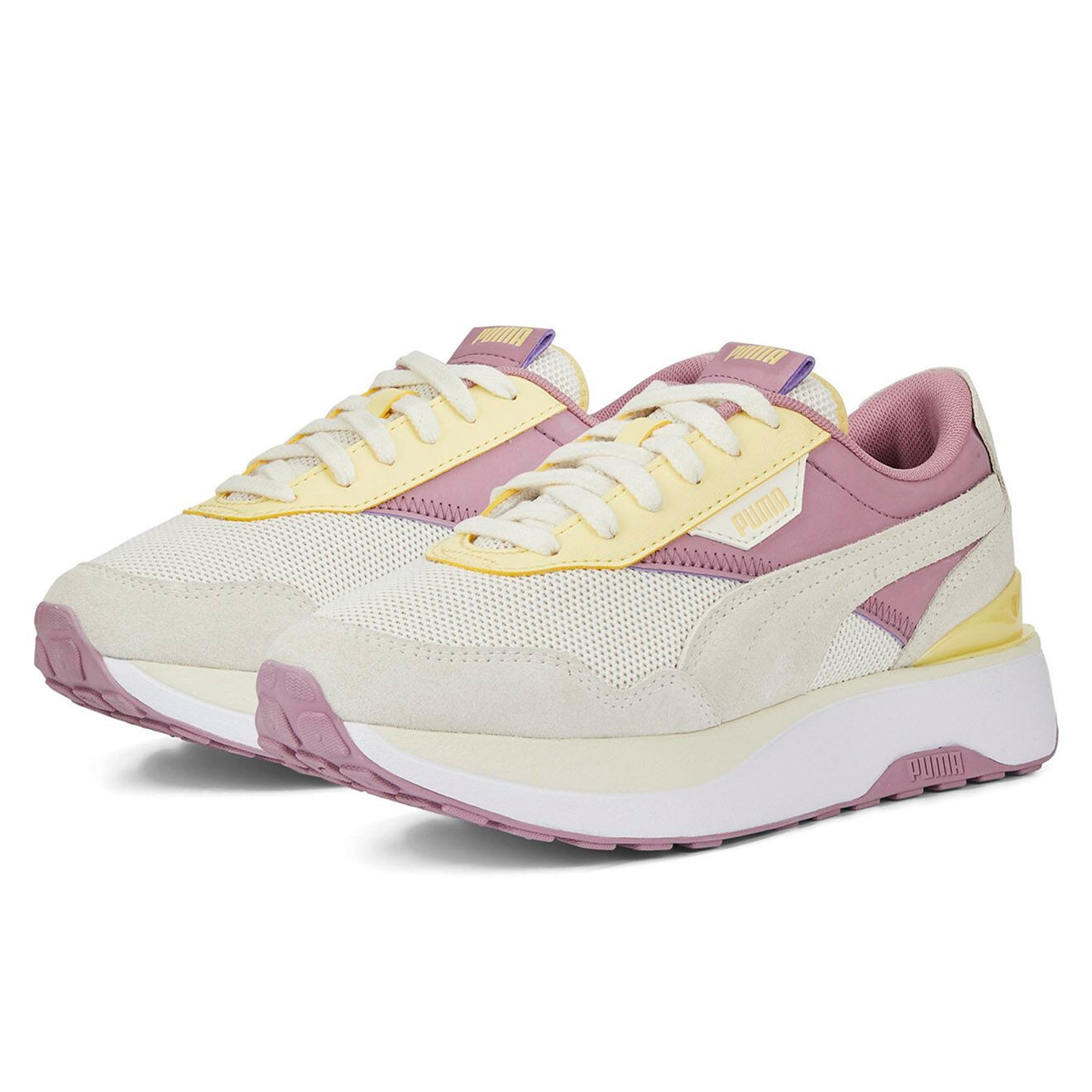 Puma - Baskets Cruise Rider Candy jaune/rose - 04 -4656170