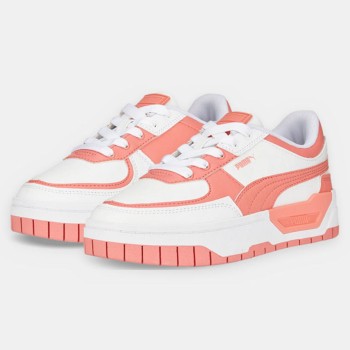 Puma - Baskets en Cuir Cali Dream Tweak Dissi blanc/rose - 04 -4419665