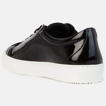 Tommy Hilfiger - Baskets vernies Zéro Waste noires - 04 -3899117