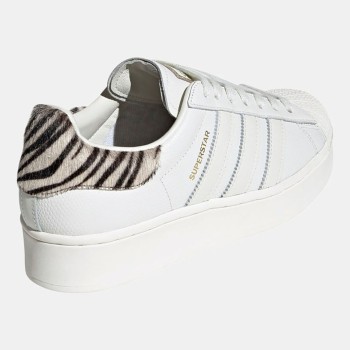 Adidas - Baskets en Cuir Superstar Bold blanches - 04 -3883886