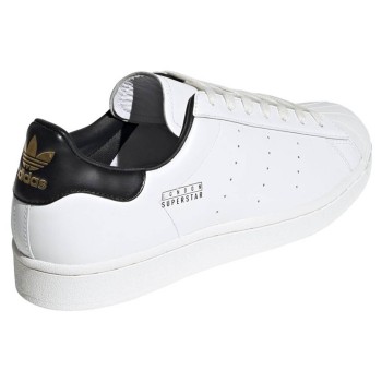 Adidas - Baskets en Cuir Superstar Pure London blanc/noir - 04 -3651683