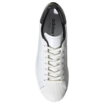 Adidas - Baskets en Cuir Superstar Pure London blanc/noir - 04 -3651683