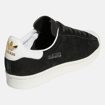 Adidas - Baskets en Velours de Cuir Superstar Pure New York noir/blanc - 04 -3651674