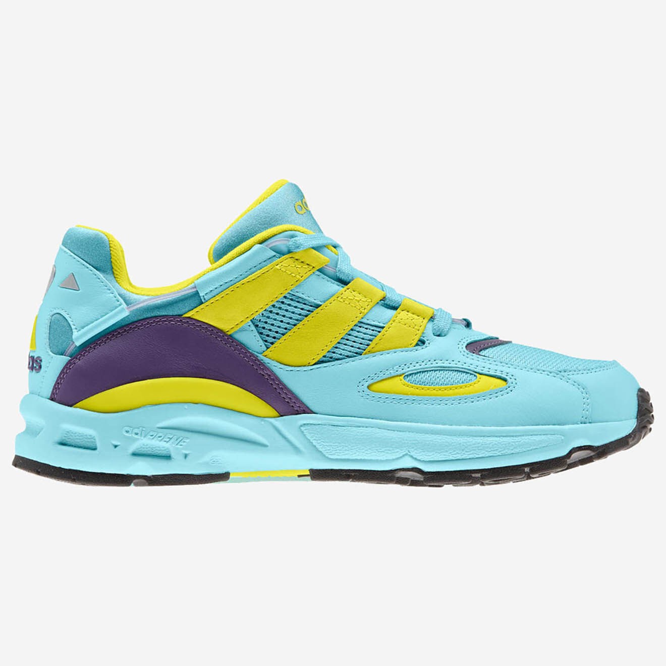 Adidas - Baskets en Cuir & Mesh Lxcon 94 turquoise/jaune/violet - 04 -3651659