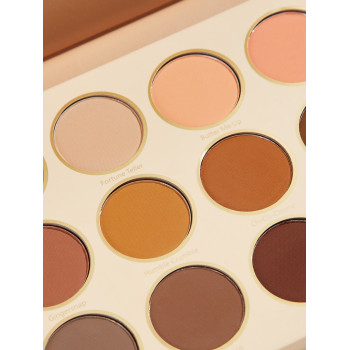 SHEGLAM Palette De Fards À Paupières Smart Cookie 12 Couleurs - Palette De Fards À Paupières Brillants Et Mats -yeux Bruns Chauds Et Smoky-longue Durée Ultra Pigmenté -fard À Paupières Doux, Lisse Et Facile À Mélanger - 2537568