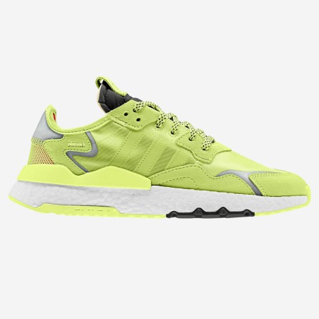 Adidas - Baskets en Cuir & Mesh Nite Jogger W jaunes - 04 -3480431