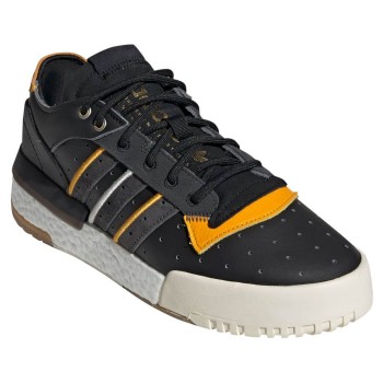 Adidas - Baskets en Cuir Rivalry Rm noires - 04 -3480416