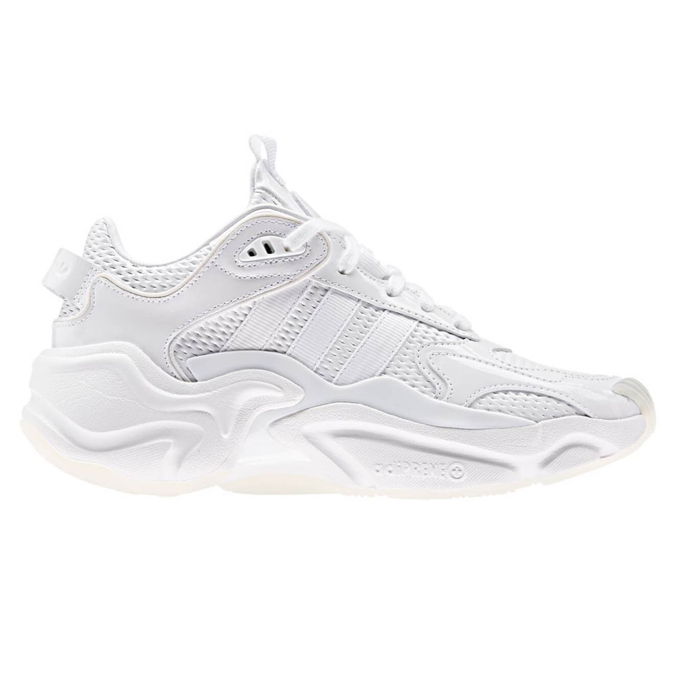 Adidas - Baskets en Cuir & Mesh Magnur Runner blanches - 04 -3480401